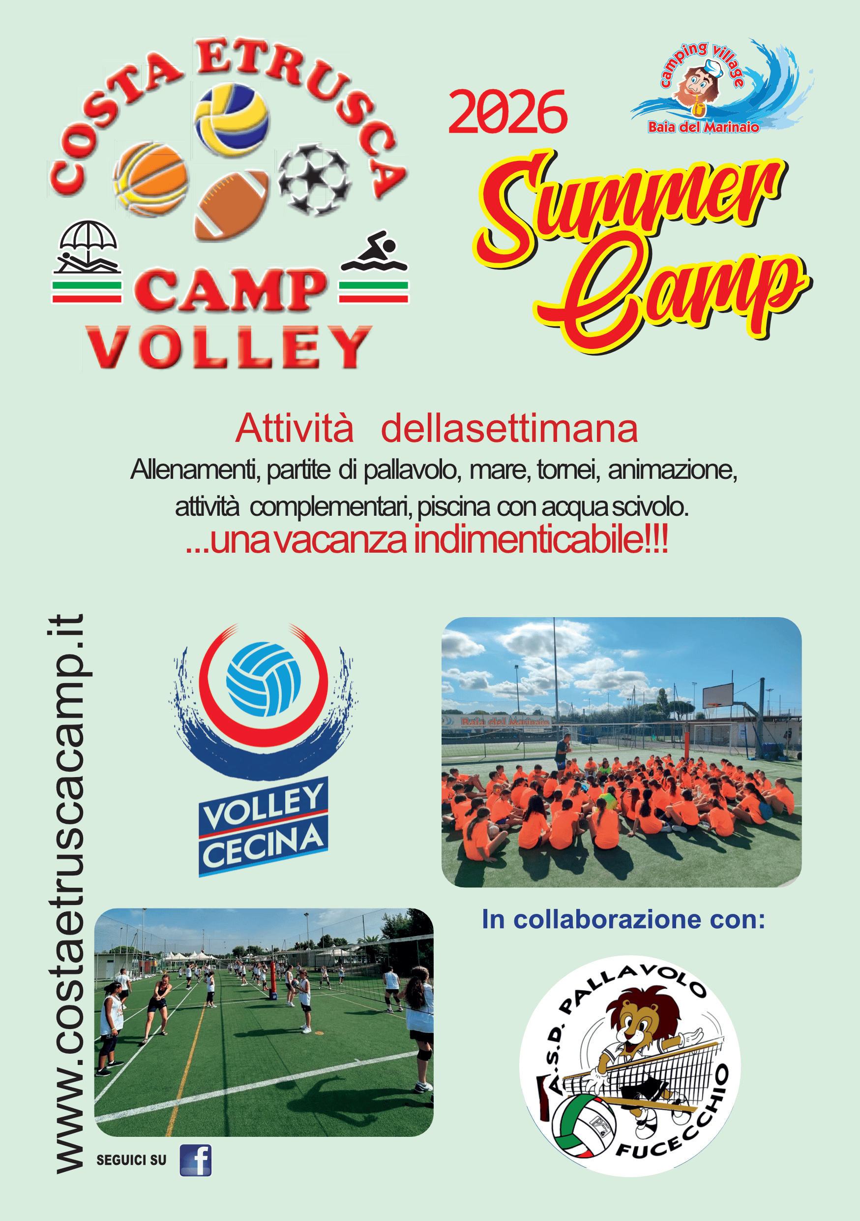 BOZZA VOLANTINI - VOLLEY FUCECCHIO CAMP COSTA ESTRUSCA 2026